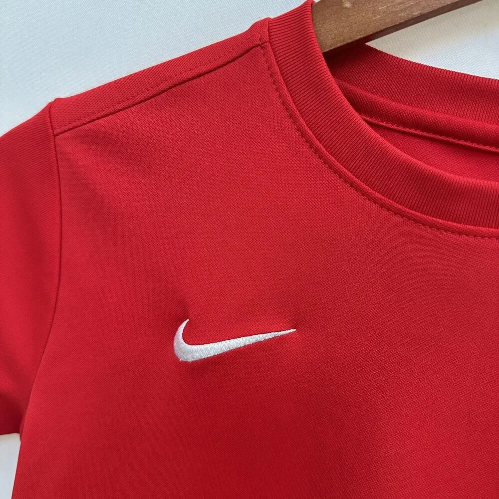 James Norris Liverpool Soccer Football Nike Training Shirt Youth Size Medium Red